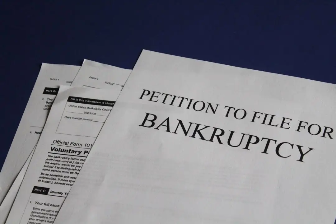 Paperwork to file a bankruptcy claim