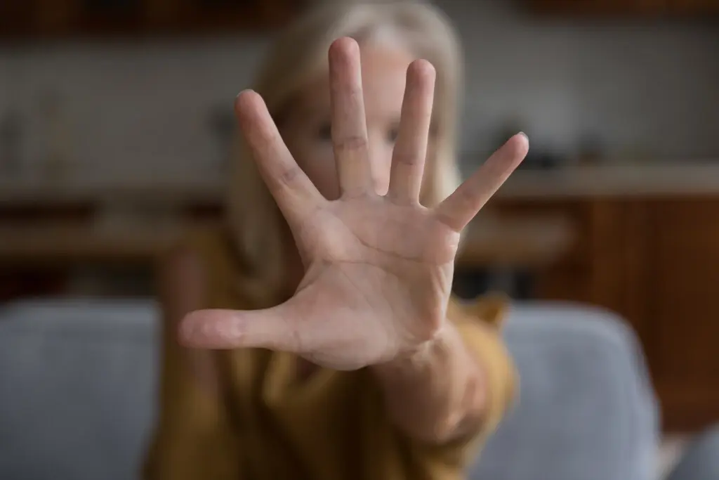 Things Nursing Homes are not Allowed to Do: Old Woman Making Stop Gesture