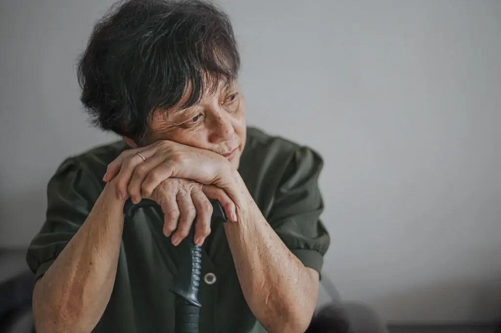 An old woman portrait showing the effects of Nursing Home Abuse in Maryland